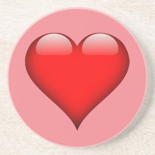 Red Heart Kärlek Underlägg