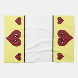 Red Heart Kökshandduk