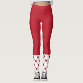 Red Heart Leggings