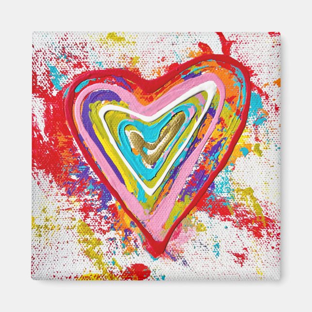 Red Heart Magnet (Framsidan)