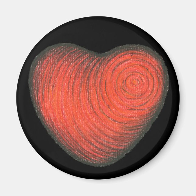 Red Heart Magnet (Framsidan)
