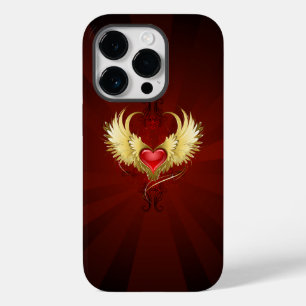 Red Heart med Golden Vingar