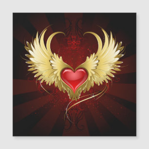 Red Heart med Golden Vingar