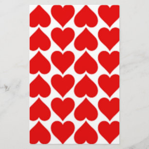 RED HEART MÖNSTER BREVPAPPER