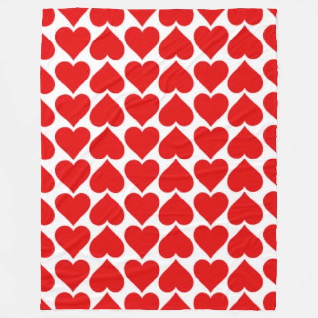 RED HEART MÖNSTER FLEECEFILT (Framsidan)