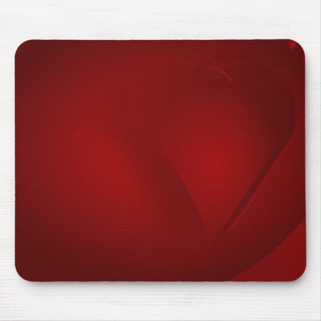 Red Heart Mouse Pad Musmatta (Framsidan)