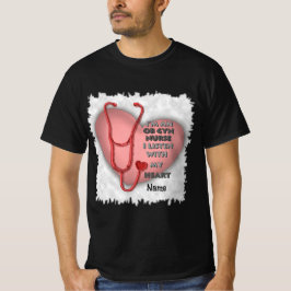 Red Heart ObGyn Nurse T Shirt