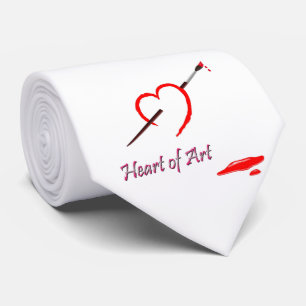 Red Heart of Art Kärlek Painting Paint Push Artist Slips