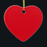 Red Heart Ornament<br><div class="desc">Ett rött hjärt-ornament som matchar det klassiska röda hjärtat i den här butiken.</div>