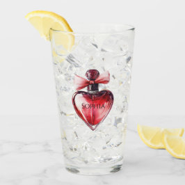 Red Heart Parfym Flaska Glaskopp
