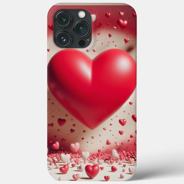 Red Heart Phone Case (Baksida)