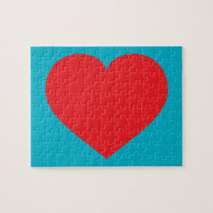 Red Heart Pussel