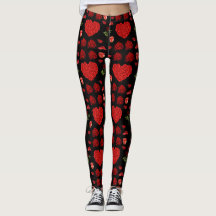 Red heart red flowers garden chic floral foliage