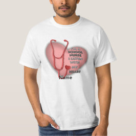 Red Heart School Nurse Tee