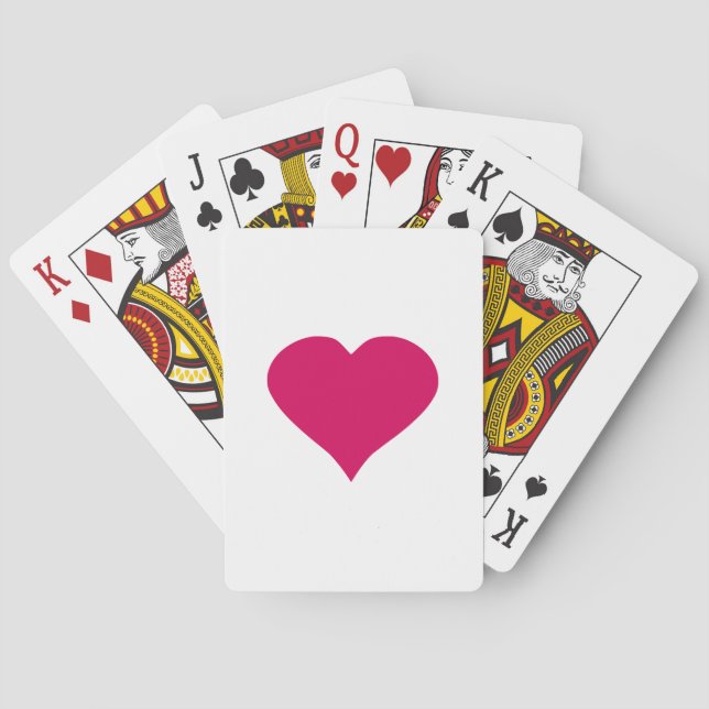 Red Heart Spelkort (Baksidan)