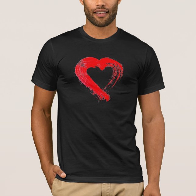 Red Heart T-Shirt (Framsida)