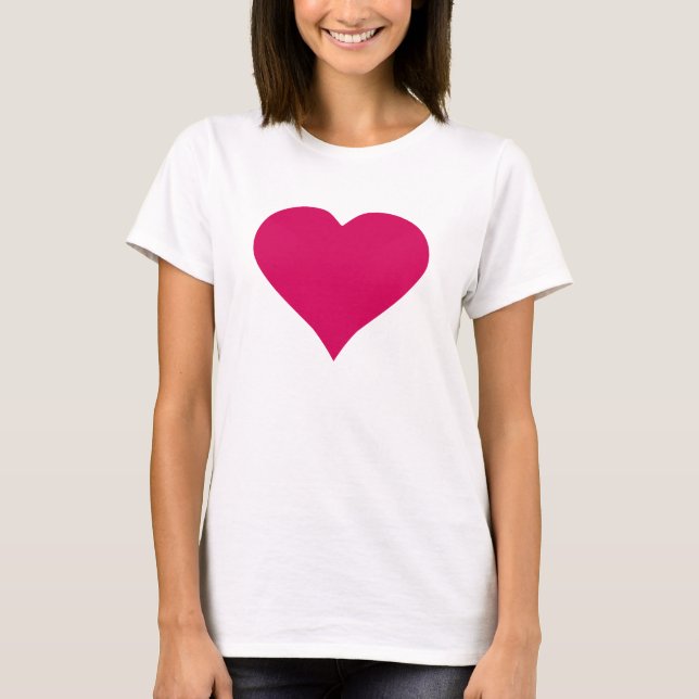 Red Heart Tee Shirt (Framsida)