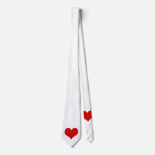 Red Heart Tie Slips