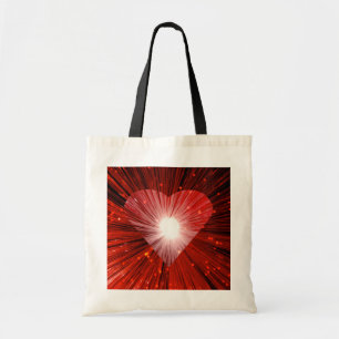 Red Heart tobag Tygkasse