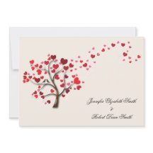 Red Heart Träd på Elfenbenskusten Bröllop