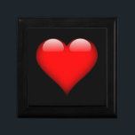Red Heart Trendig Kärlek Bröllop Minnesask<br><div class="desc">Du kan enkelt byta typsnitt och färg. Du kan också lägga till logotypen och bakgrundsbilden som du vill.</div>
