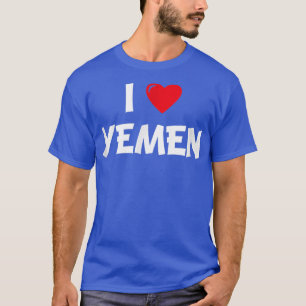 Red Heart Women Manar Helgdag I Kärlek Yemen T Shirt