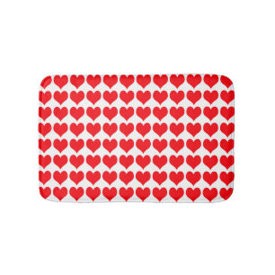 Red Hearts Badrumsmatta