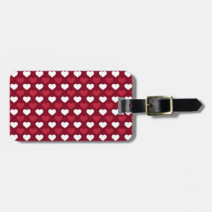 Red Hearts Bagagebricka