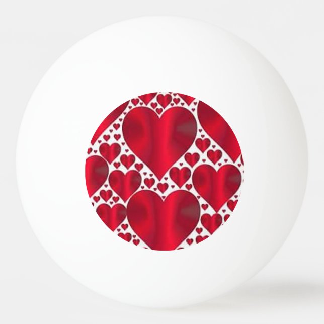 RED HEARTS FOR VALENTINE'S DAY PINGISBOLL (Framsidan)