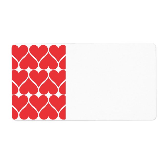 Red Hearts Fraktsedel (Framsidan)