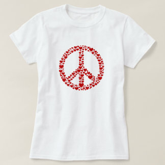 Red Hearts, Fredstecken T-Shirt