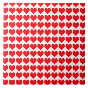 Red Hearts Kakelplatta
