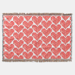 Red Hearts Kor Stitch Land Filt