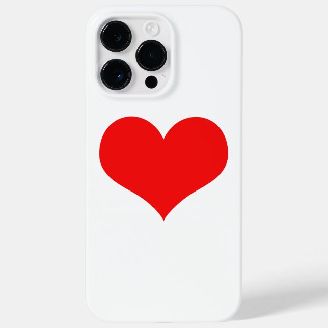 Red Hearts Mönster Valentine's Day Cute 2023 Coola (Baksida)