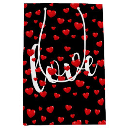 Red Hearts och Kärlek on Black