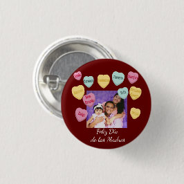 Red Hearts och Photo Message | Mors dag Latina Knapp