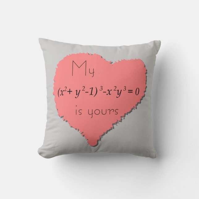 Red Hearts Pillow Kudde (Framsida)