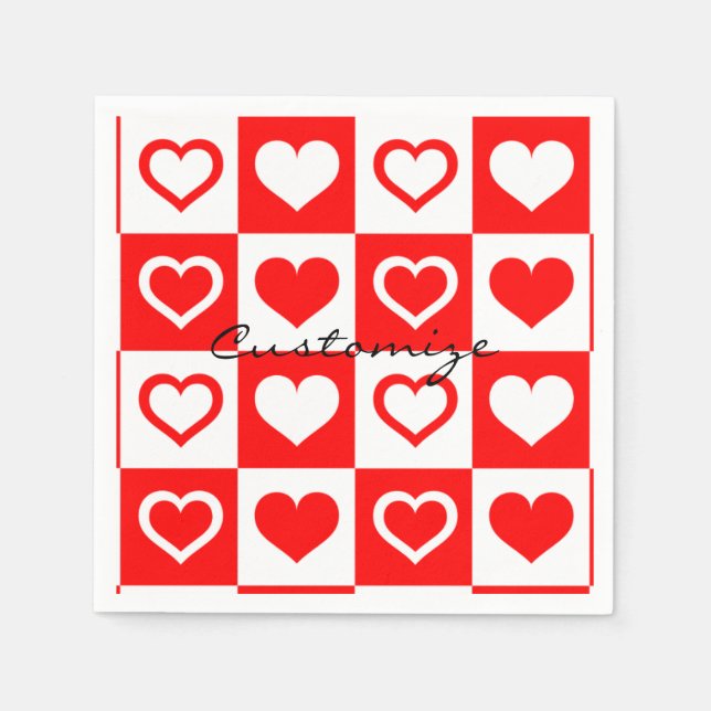 Red Hearts Play Mönster Thunder_Cove Pappersservett (Framsidan)