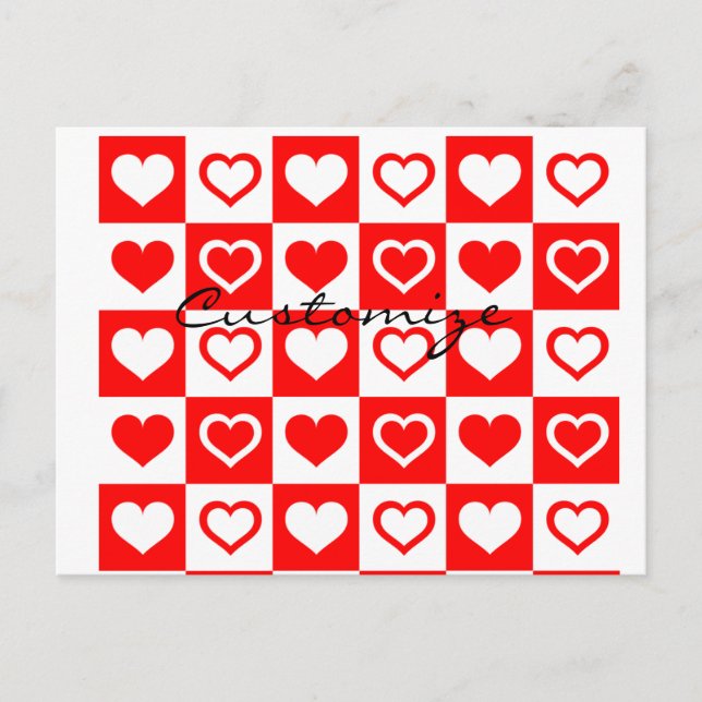 Red Hearts Play Mönster Thunder_Cove Vykort (Framsida)