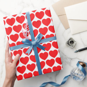 Red Hearts Presentpapper