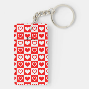 Red Hearts Psted Mönster Thunder_Cove