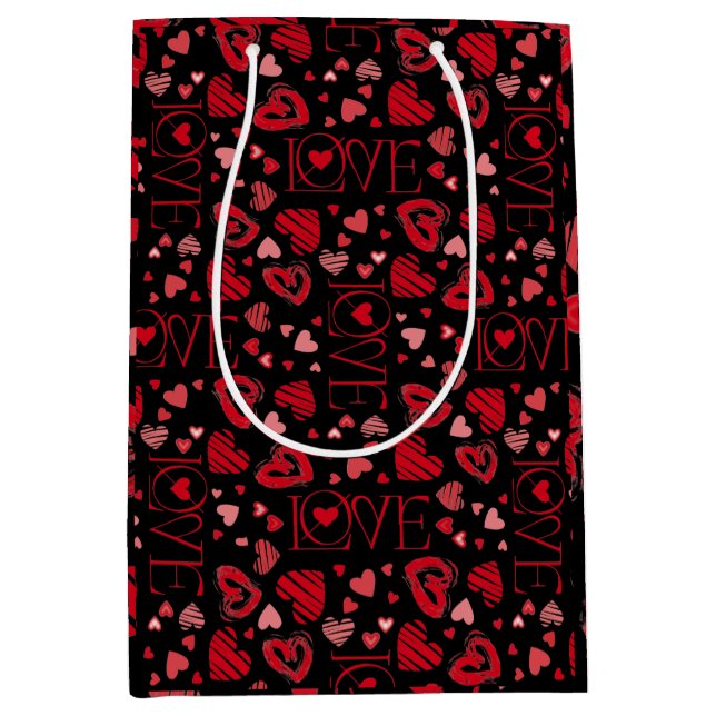 Red Hearts Valentine Day Kärlek (Framsidan)
