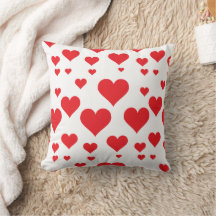 Red Hearts Valentines day Mönster