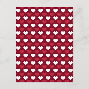 Red Hearts Vykort
