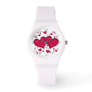 Red Hearts Watch Armbandsur