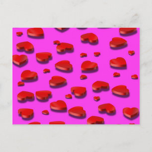 Red Heats 3D Vykort