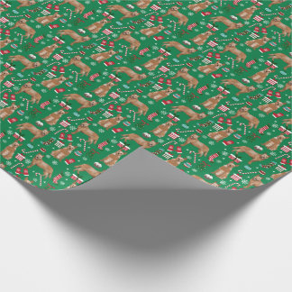 Red Heeler Cattle Hund jul Presentpapper