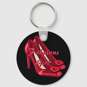 Red Heels Keychain Nyckelring