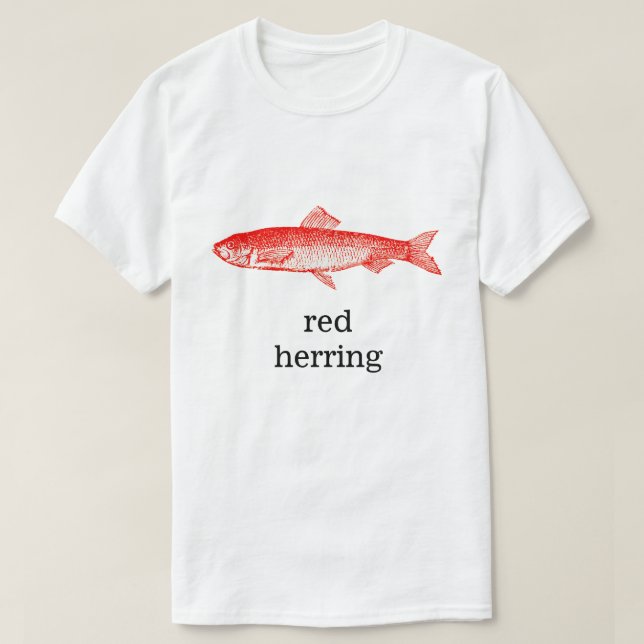 Red Herring T Shirt (Design framsida)