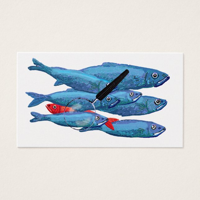 Red Herring Visitkort (Framsidan)